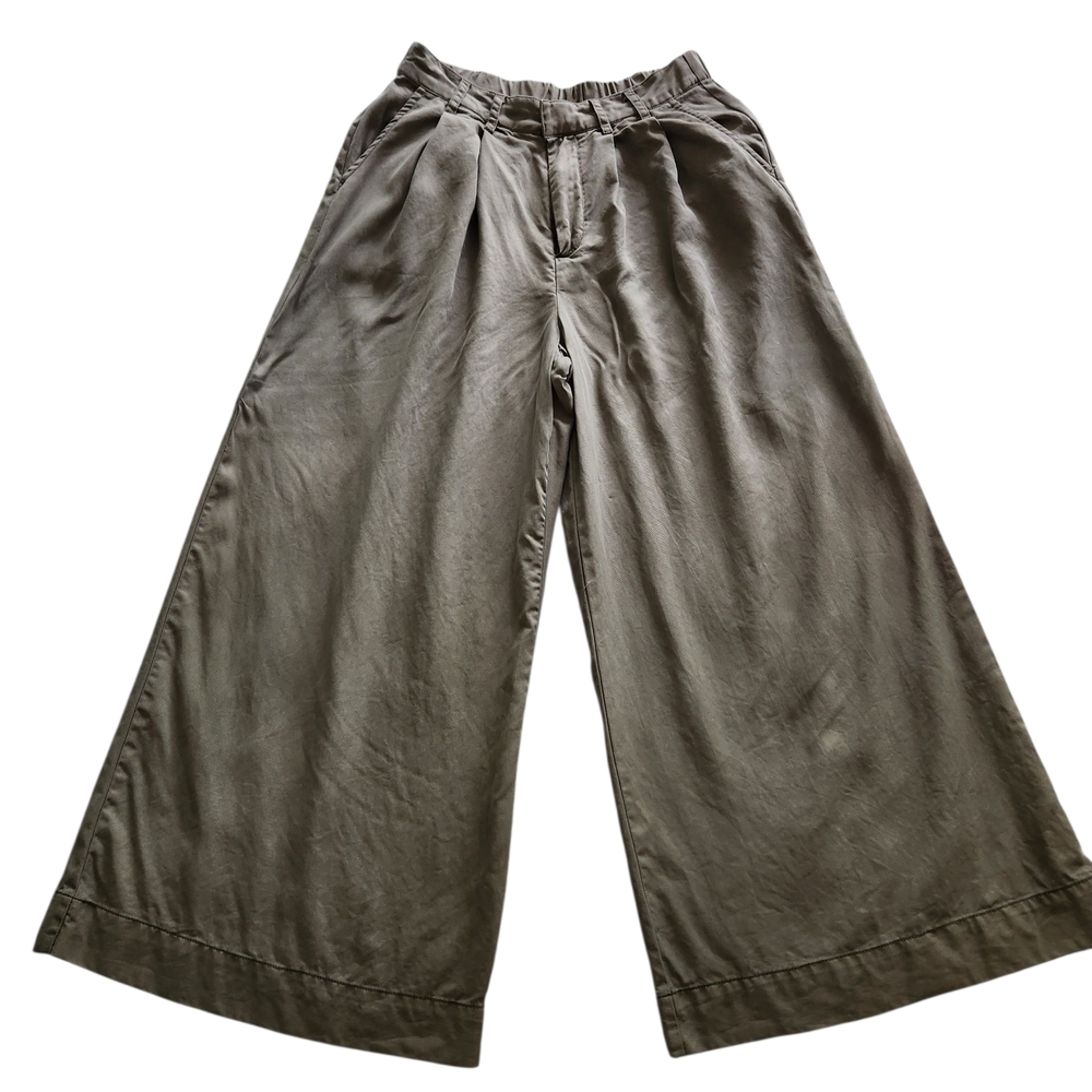 Wide Leg Gray Pants - Picture 2 of 5
